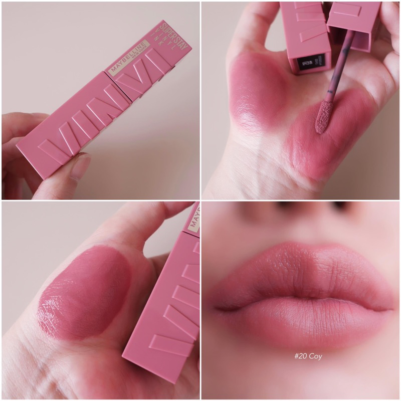 ลิปใวนิล สีใหม่ เบอร์20 ชมพูคูลโทนน่ารัก สีสวยติดทน เหมือนเดิม