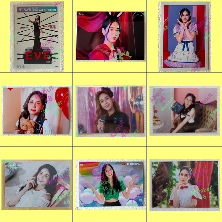 อีฟ BNK48 (3) แอคพิเศษ รูปพิเศษ  Wonderland สัญญานะ First Rabbit Eve Bnk รุ่น3  (3)