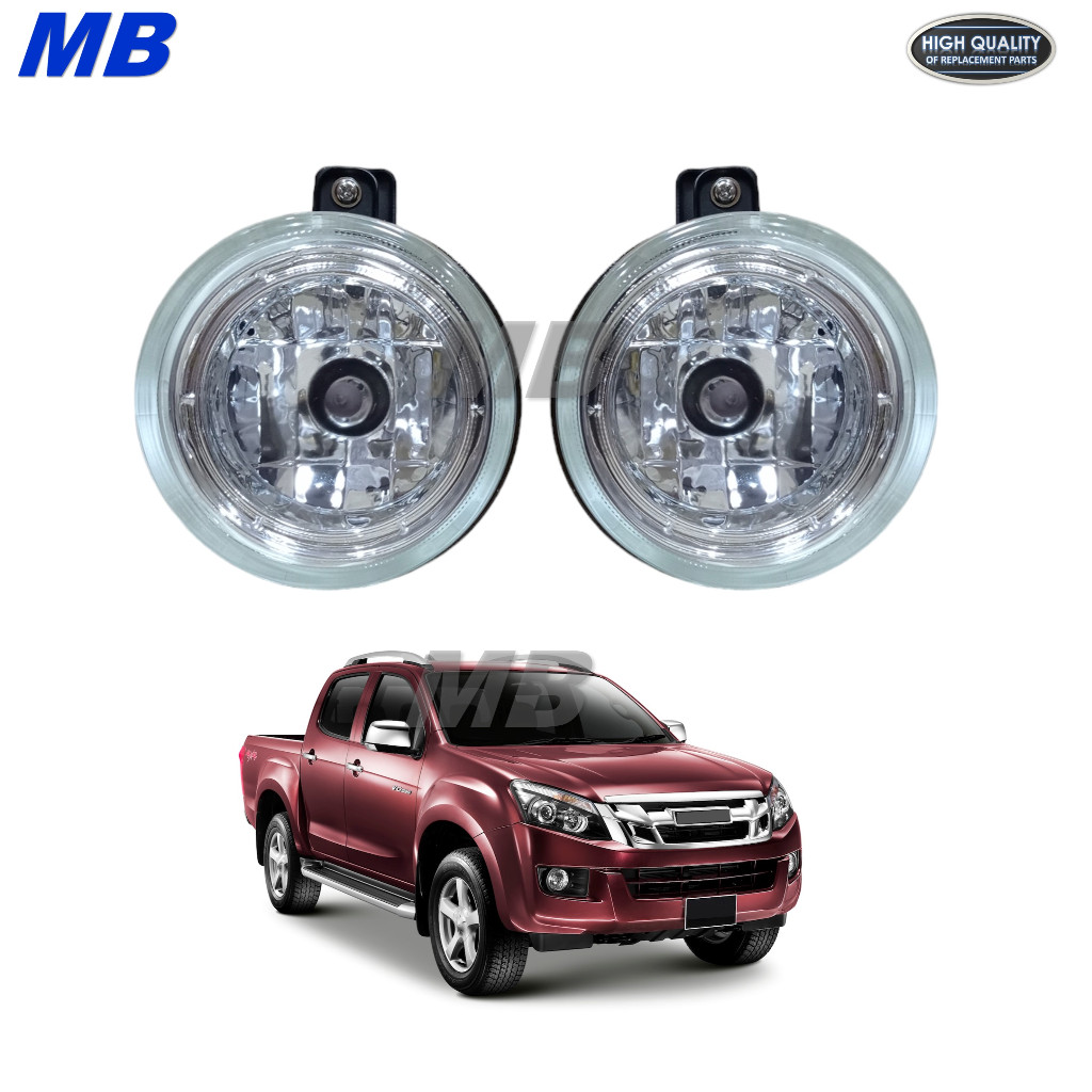 โคมไฟตัดหมอก ไฟ​ตัด​หมอก​ ดีแม็ก ดีแม็ค D-max ISUZU อีซูซุ 2012 - 2013 *โคมแก้ว มีหลอด *