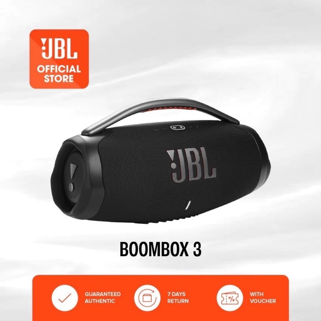 【Sale】ลำโพงบลูทูธ JBL Boombox 3 Wireless Bluetooth Speaker ลำโพงไร้สายแบบพกพา BOOMSBOX ลำโพงบลูทูธกันน้ำแบบพกพา