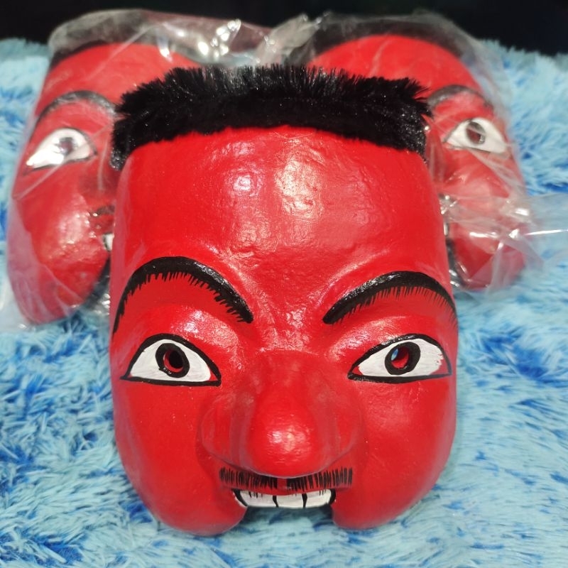 หน้ากากพรานบุญวัดยางใหญ่สวมหน้าได้จริงผ่านพิธีแล้ว