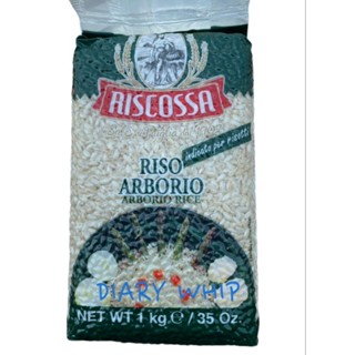 ARBORIO  RICE  RISCOSSA  1 KG.  ข้าวอาโบริโอ ตราริสคอสซ่า 1 …