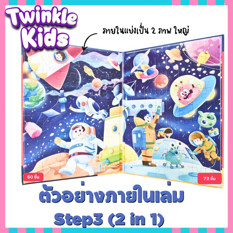 [สุดคุ้ม!] ส่งจากกทม. จิ๊กซอว์แม่เหล็กพรีเมี่ยม Soy Ink 3 ระดับ มีราคาส่ง เสริมพัฒนาการ ลดหน้าจอ-TwinkleKids