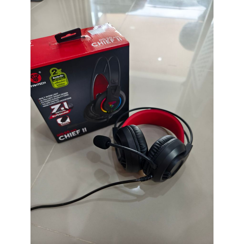 [ หูฟังมือสอง ] Fantech hg20 rgb Chief ii