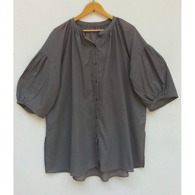 Global work x Minidress x cotton มินิเดรส  ทรงน่ารัก❌ตำหนิสีเฟดค่ะ ขอคนรับได้  อก52  ยาว30 Code: 226