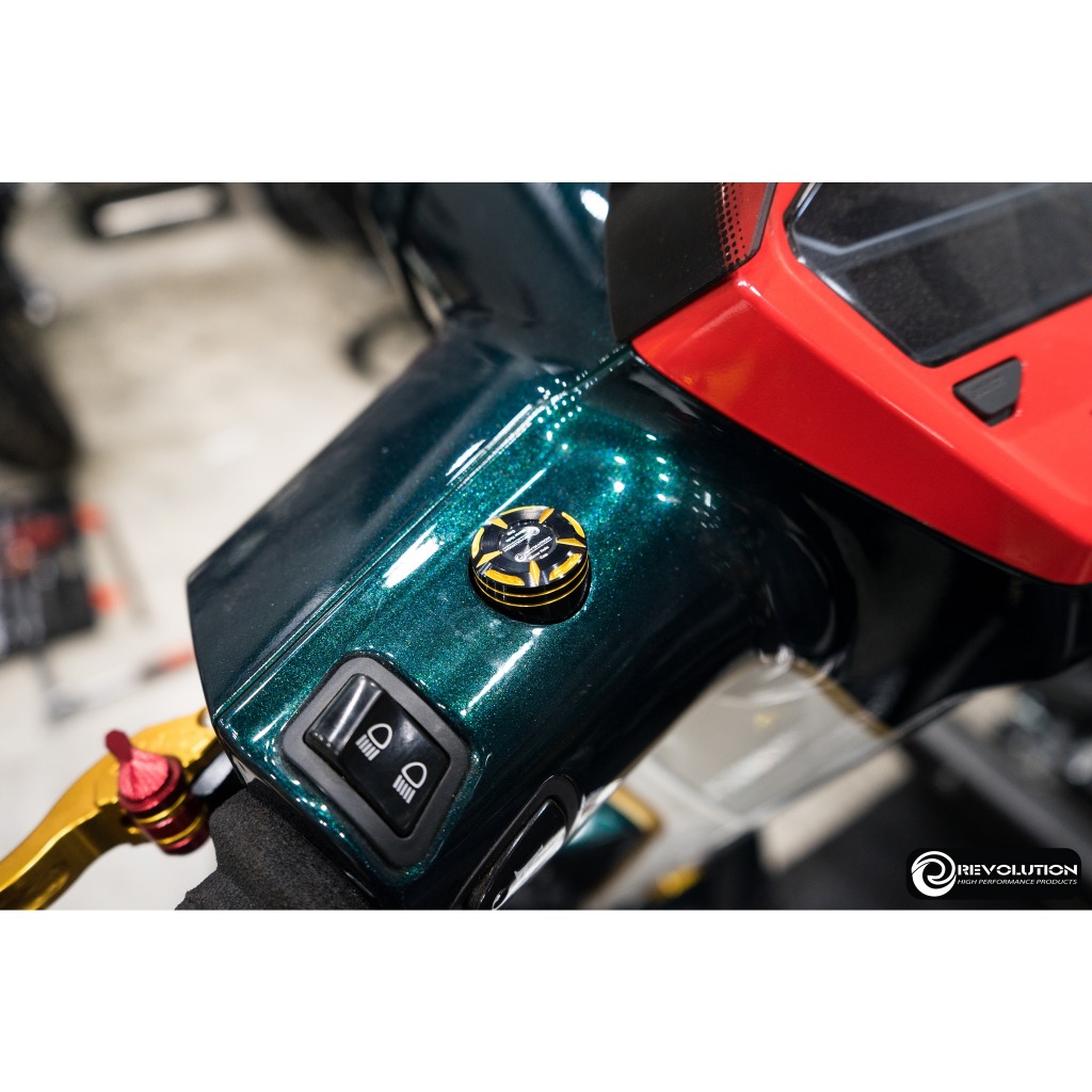 587.อุดรูกระจก ตรงรุ่น  GIORNO ทูโทน แบรนด์ REVOLUTION GIORNO อุดกระจก