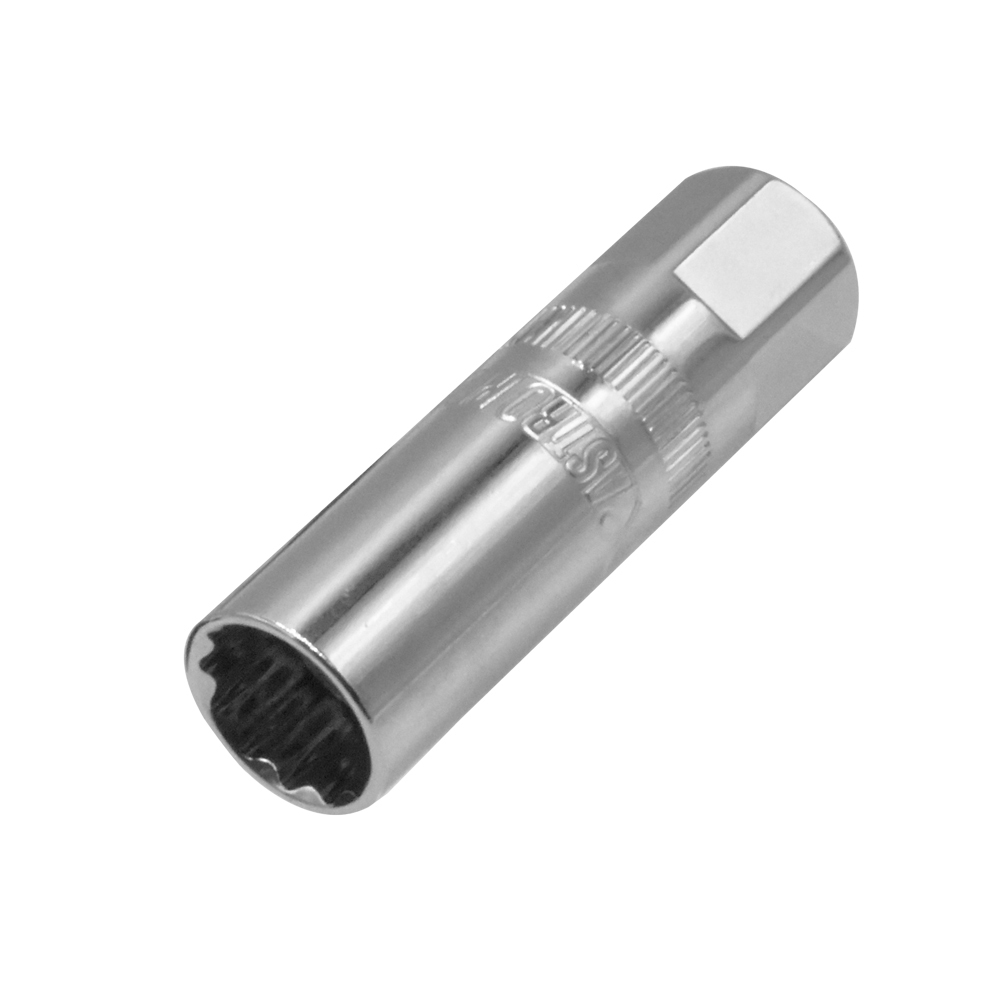 Astro Products บ๊อกซ์ถอดหัวเทียน / 3/8DR Magnetic Spark Plug Socket 14mm 12PT
