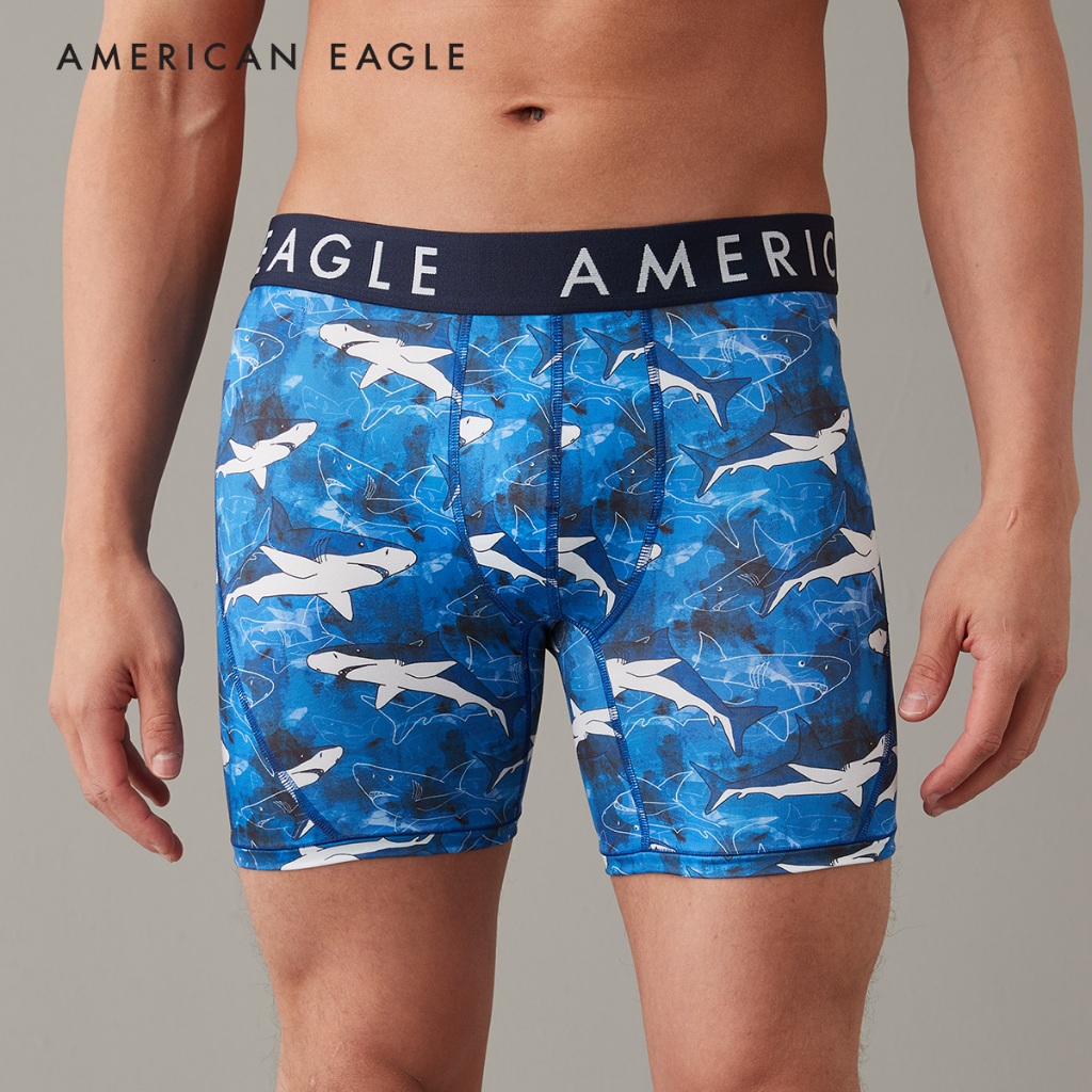 American Eagle Sharks 6" Flex Boxer Brief กางเกง ชั้นใน ผู้ชาย (NMUN 023-3974-450)