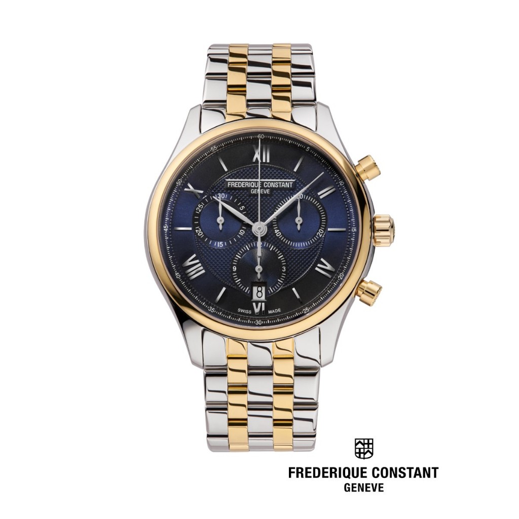 Frederique Constant Quartz FC-292MNB5B3B Classics Chronograph Men’s Watch