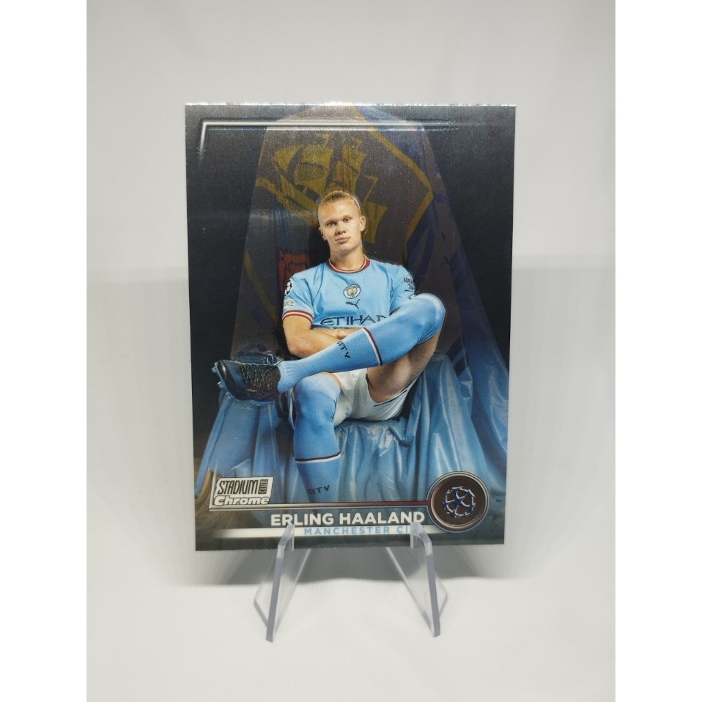 Topps Stadium Club Chrome UEFA Champions League Soccer Cards Premier League 2022-23