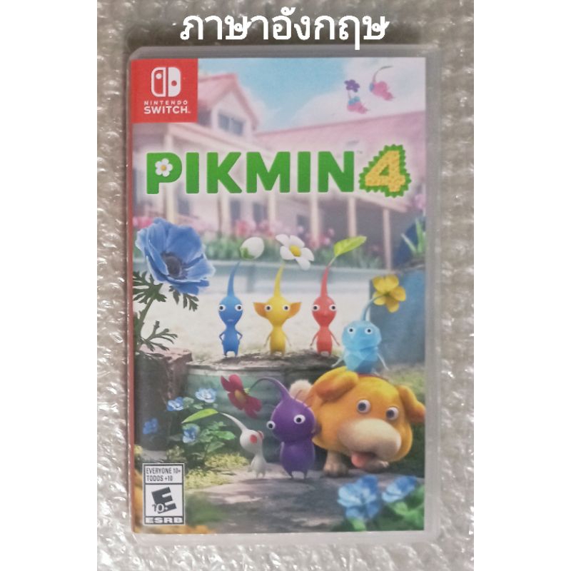 PIKMIN 4 ภาษาอังกฤษ ENGLISH NINTENDO SWITCH REAL TIME STRATEGY RTS EN US PIKMIN4 เกมน่ารัก PICMIN PI