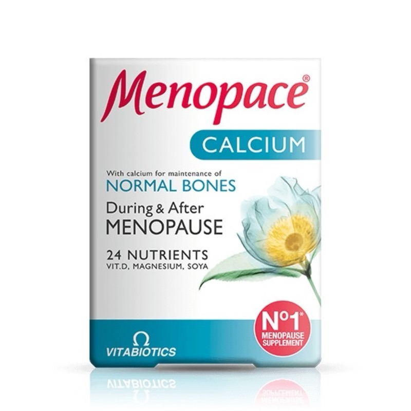 💯ของแท้💯 วิตามินสำหรับสตรีวัยหมดประจำเดือนพร้อมแคลเซียม Vitabiotics Menopace Calcium
