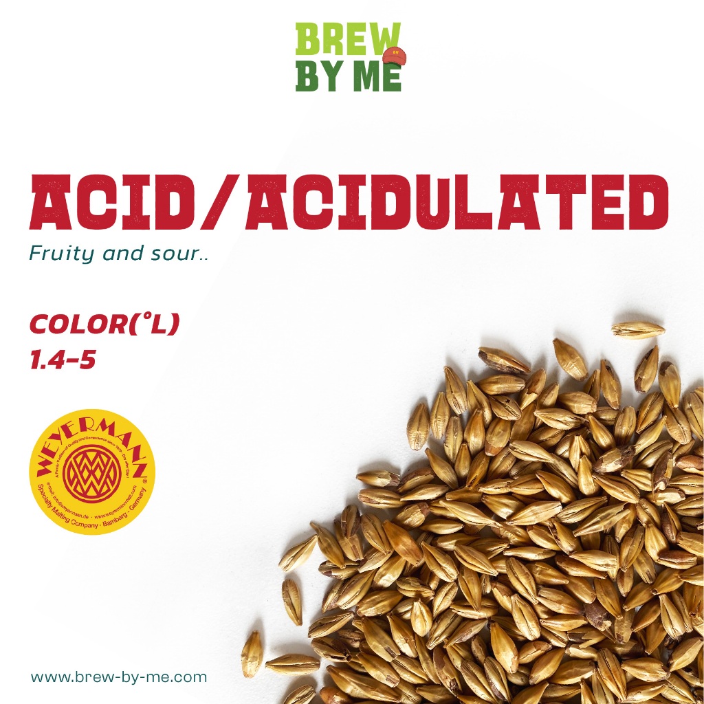 มอลต์ Acid Malt / Acidulated Malt – Weyermann ทำเบียร์