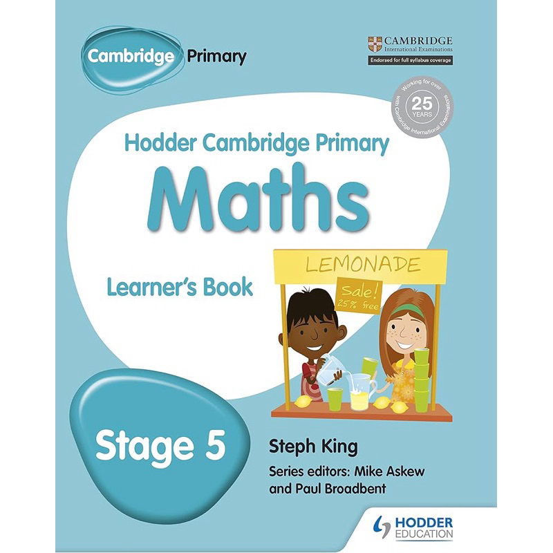 Hodder Cambridge Primary Maths stage 5