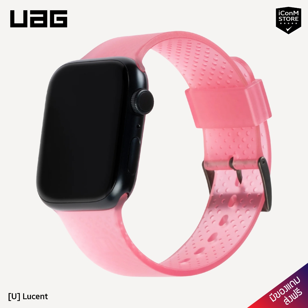 [พร้อมส่ง] UAG รุ่น [U] Lucent สายนาฬิกาสำหรับ Apple Watch Ultra 2, Ultra, SE 2-1, 8-1 Series [ผ่อน0%ส่งฟรีมีของแถม]