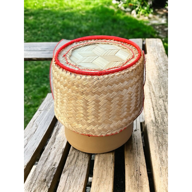 กระติบข้าวเหนียวขนาด5นิ้ว สามารถใส่ข้าวเหนียวได้หนึ่งกิโล - รูปที่ 5