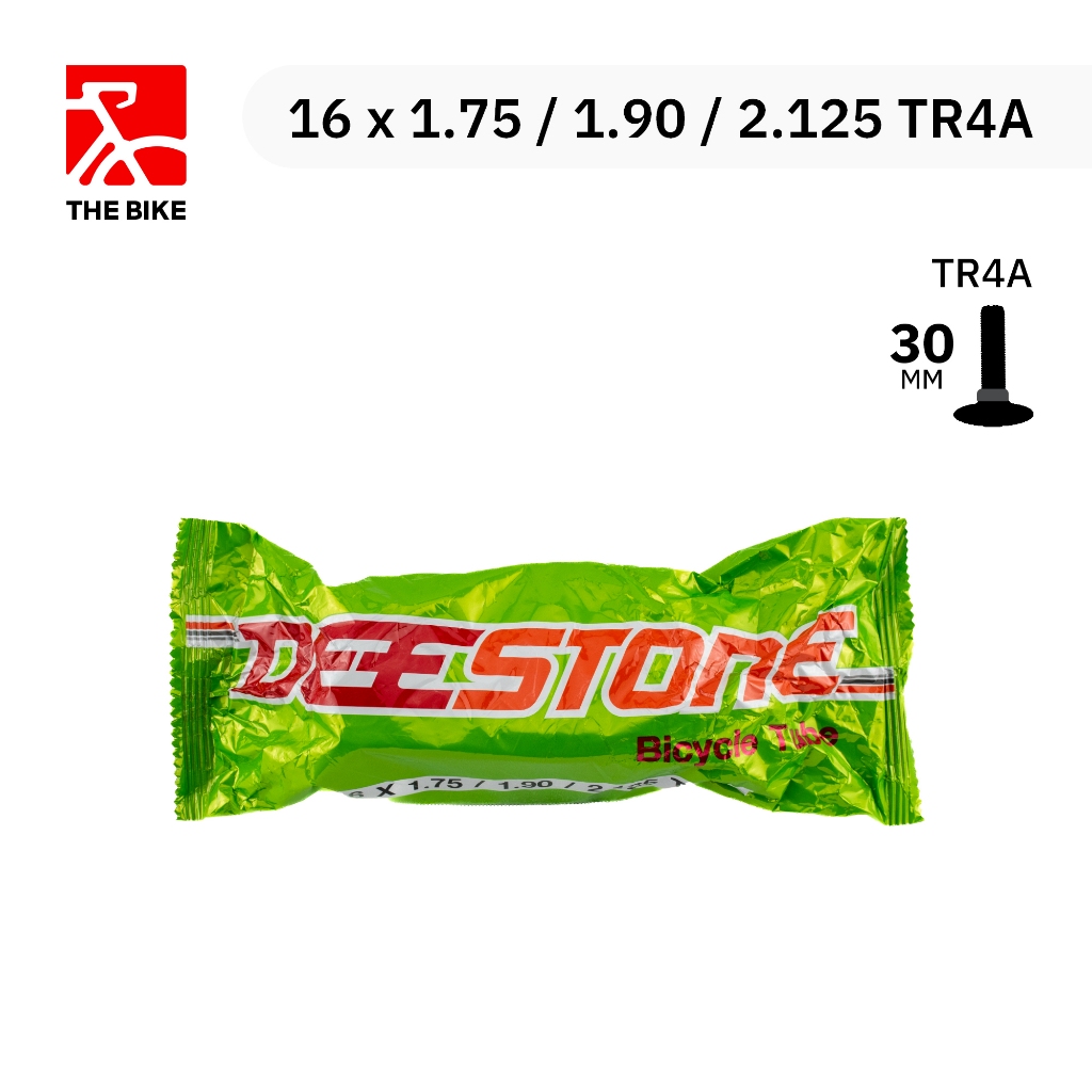 Deestone ยางในรถจักรยาน 16 x 1.75 / 1.90 / 2.125 TR4A
