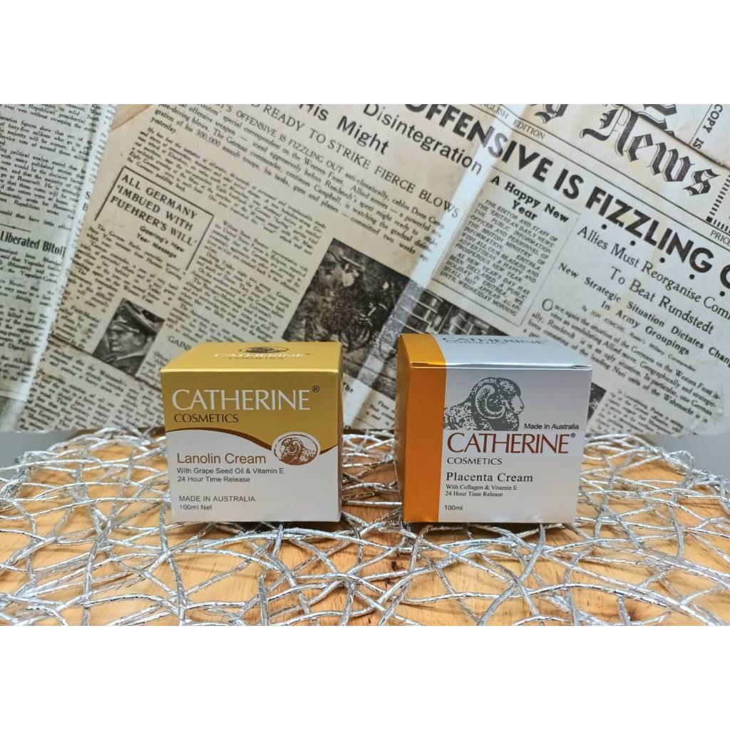 ครีมรกแกะ Catherine มี2สูตร Placenta / Lanolin