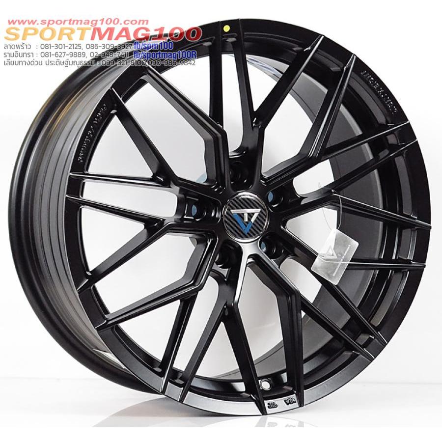 ล้อแม็กซ์ เบา VLF06 สีดำด้าน 8-18 นิ้ว 5รู114 ET38[21036]
