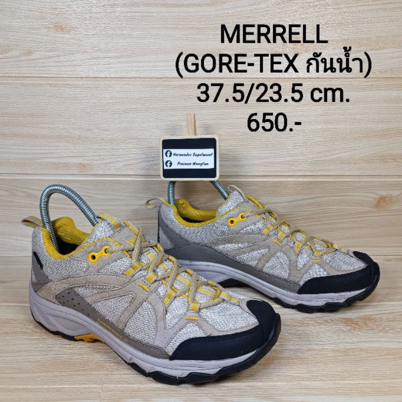 รองเท้ามือสอง MERRELL 37.5/23.5 cm. (GORE-TEX กันน้ำ)