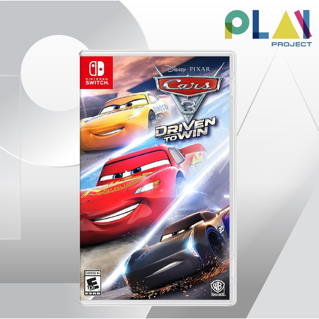 Nintendo Switch : Cars 3 Driven to Win [มือ1] [แผ่นเกมนินเทนโด้ switch]