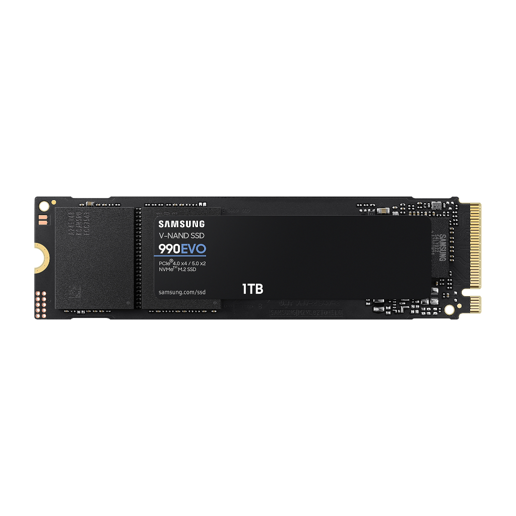 SAMSUNG 990 EVO SSD M.2 5,000 / 4,200 MB/s ความจุ 1TB/ 2TB : 5Y (990 EVO / MZ-V9E)