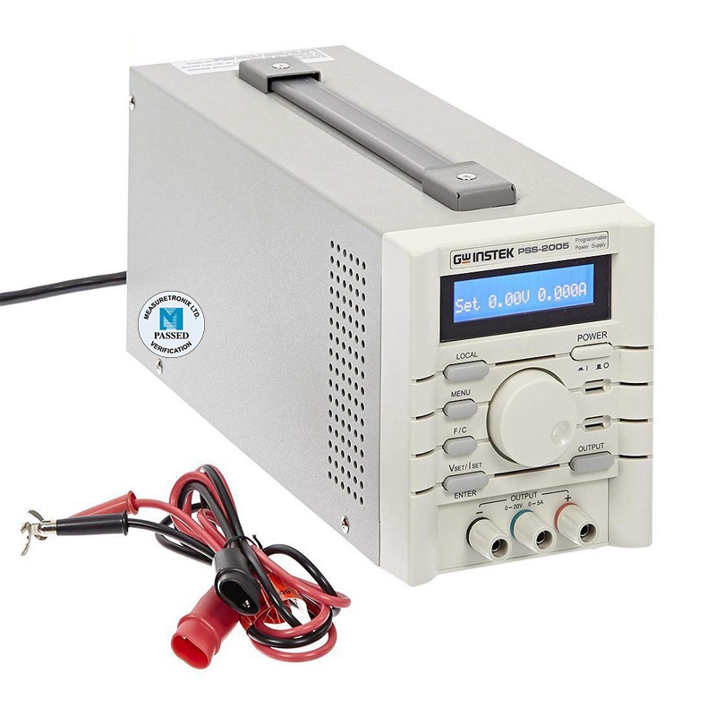 GW Instek PSS-2005 แหล่งจ่ายไฟฟ้ากระแสตรง ชนิดปรับค่าได้