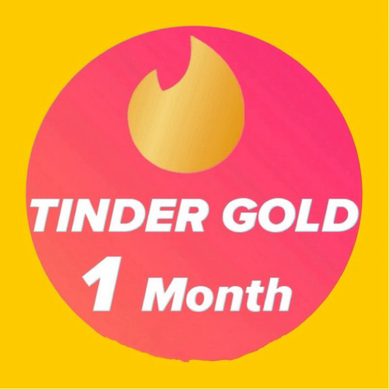 พร้อมส่ง‼️ทินเดอร์โกลด์ 1 เดือน Tinder gold