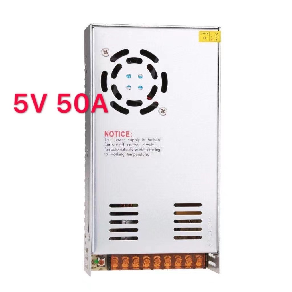 Electric สวิทชิ่ง เพาวเวอร์ ซัพพลาย Switching Power Supply 5V 5A 10A 20A 30A 40A 50A 25W-250W
