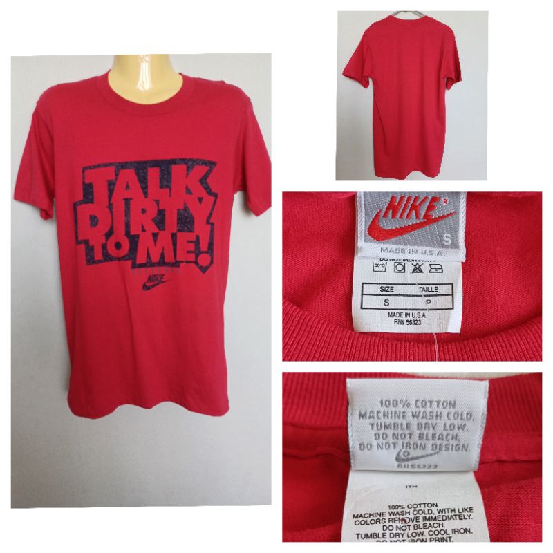 Vintage 80s/90s  Nike T-shirt  Size  S Rare Item!