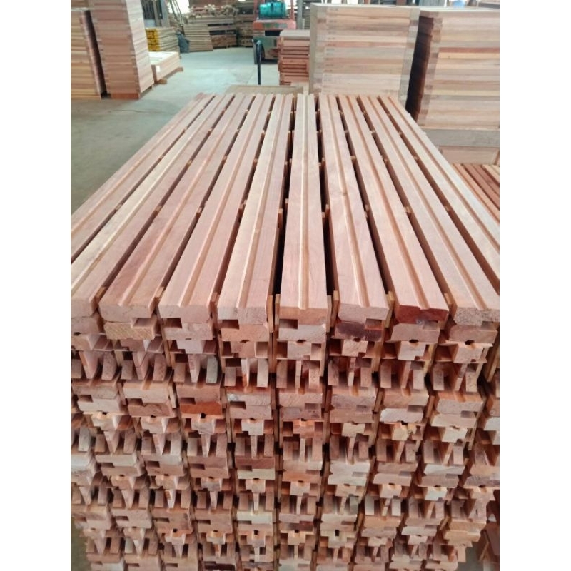 วงกบประตูไม้ยางนาอบแห้ง