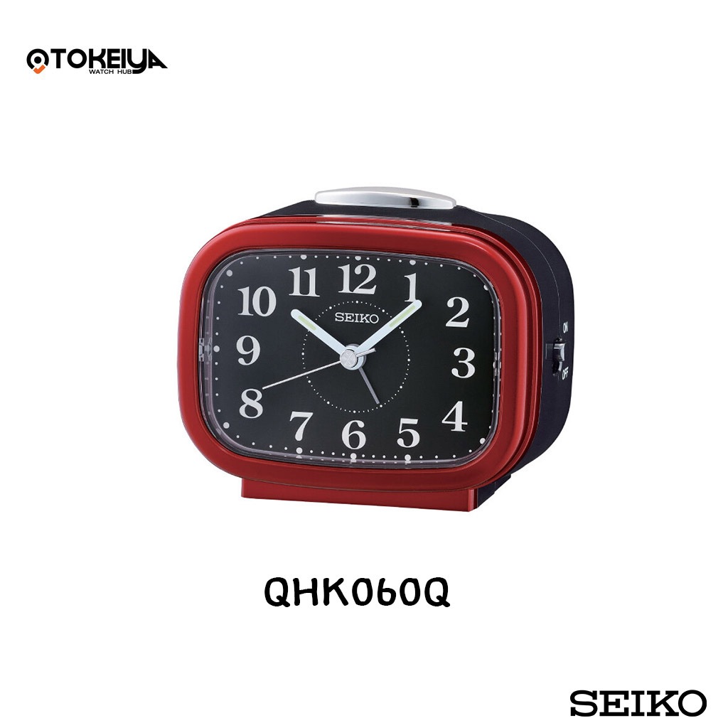 SEIKO นาฬิกาปลุก ALARM CLOCK รุ่น QHK060A/B/J/Q