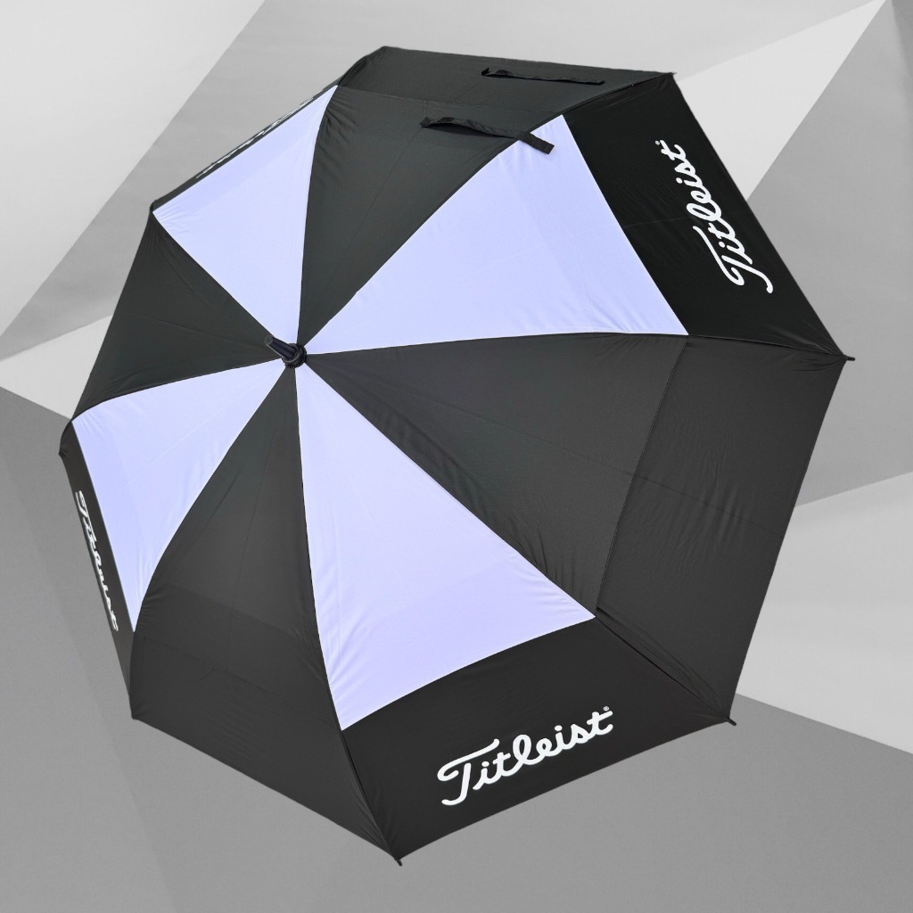 ร่มกอล์ฟ 2 ชั้น Titleist Umbrella Golf UV Double Canopy protection กว้าง 53 นิ้ว เมื่อกลางออก Wide 53 inches when folded