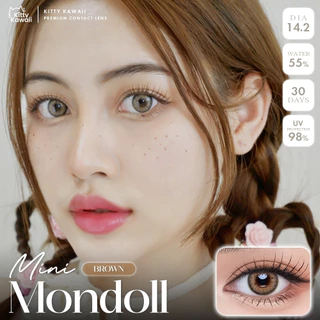 คอนแทคเลนส์ รุ่น Mini Mondoll Brown / Gray / Green (ขนาดมินิ) - คิตตี้ คาวาอิ Kitty Kawaii (Vial)