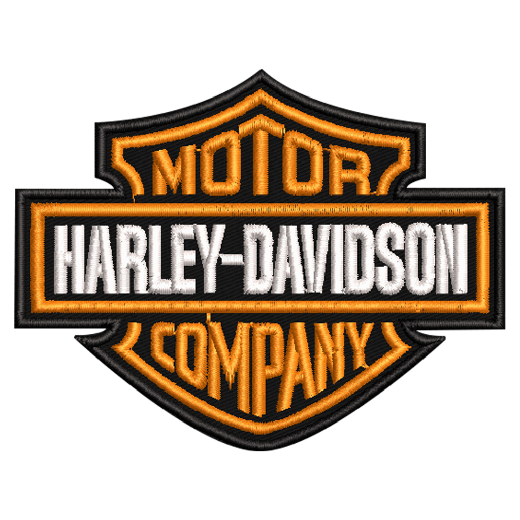 อาร์มปัก ฮาร์เลย์ เดวิดสัน Harley Davidson วัสดุตกแต่งผ้า อาร์มติดเสื้อ ตัวรีดติดเสื้อ อาร์มตีนตุ๊กแก ปักแน่น เน้นคุณภาพ