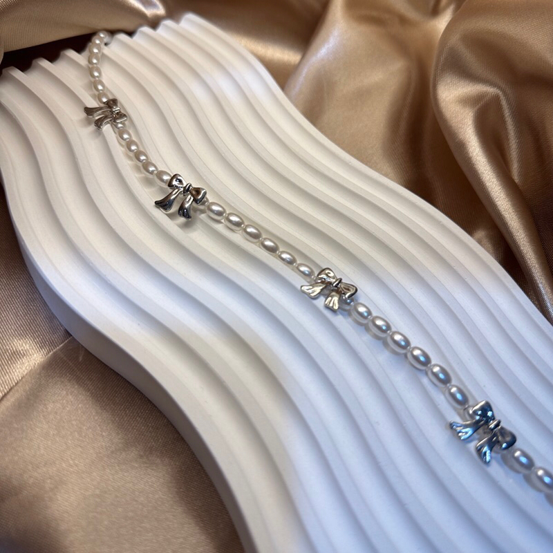 Sugar Bow Necklace สร้อยคอ Y2K ลายโบว์