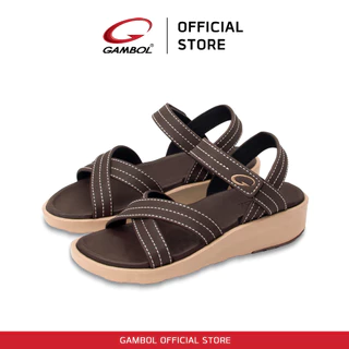 GAMBOL แกมโบล รองเท้าแตะสวมรัดส้นหญิง รุ่น GW45045 Size 36-39