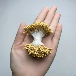(320Pcs) เกสรดอกไม้ประดิษฐ์ เกสรดอกไม้สำเร็จ สำหรับงานDIYต่างๆ ความยาว 5CM. สินค้าพร้อมส่งจากไทย