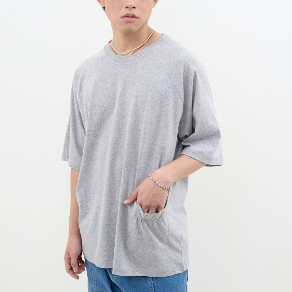 PAINKILLER เพนคิลเลอร์ เสื้อยืด แขนสั้น เสื้อผ้าผู้ชาย แฟชั่น / RAFFLE POCKET TEE / SS TEE / SS24