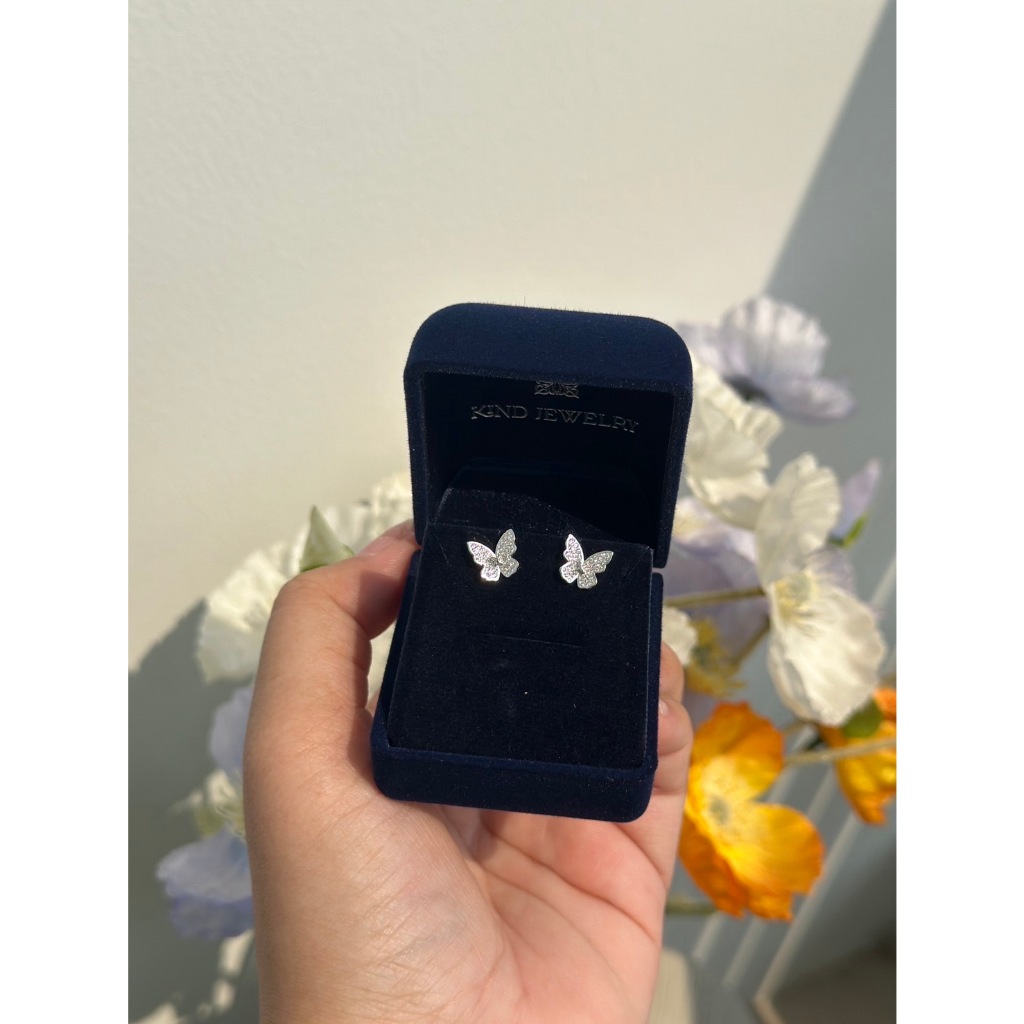 Kind Jewelry ต่างหู Butterfly X
