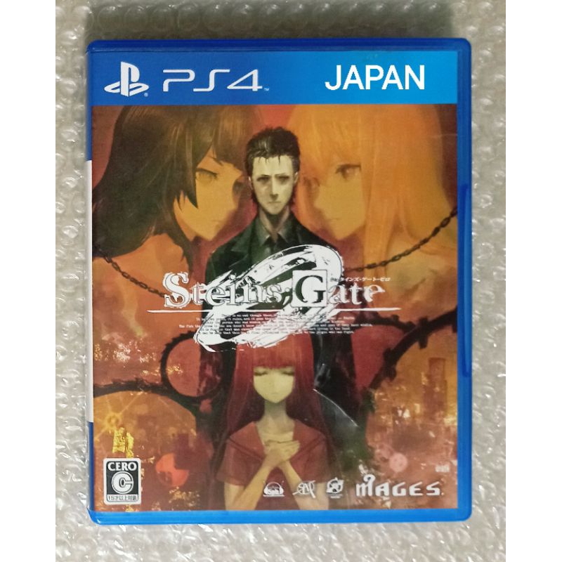 Steins ; Gate 0 JAPAN PS4 VISUAL NOVEL ANIME GAME JP PLAYSTATION 4 Stein SteinsGate O JAPANESE PS5 เ