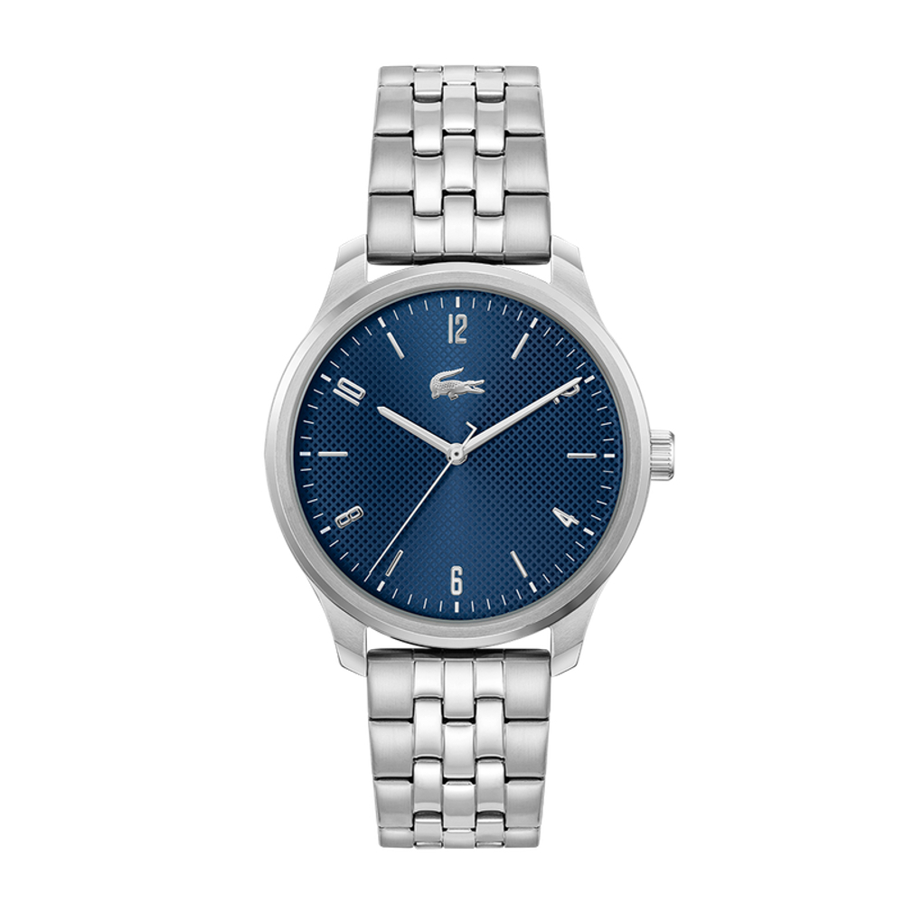 Lacoste LC2011325 Lisbon Montre Homme Acier silver 42mm.
