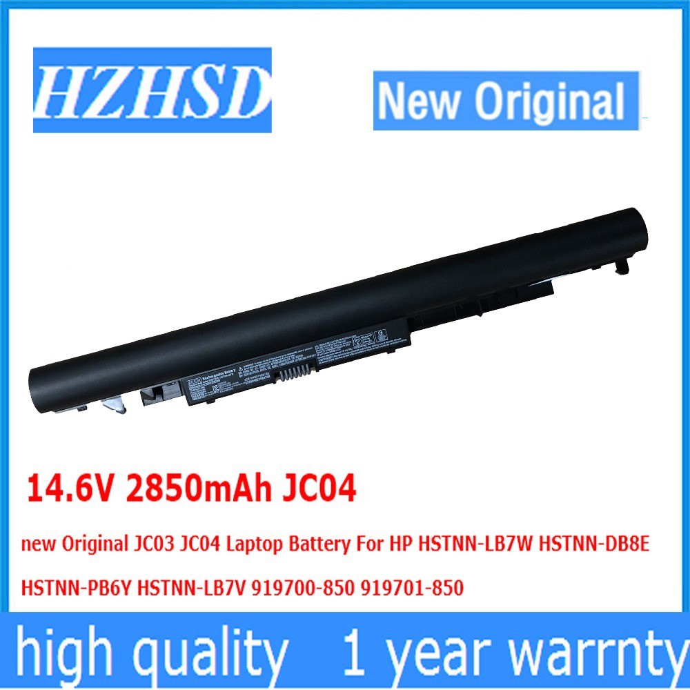 JC04 /JC03 new Original14.6V 41.6wh 2850mAh Laptop Battery For HP HSTNN-LB7W HSTNN-DB8E HSTNN-P
