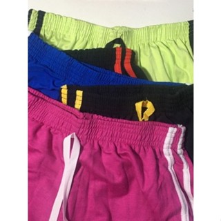[ 2.15 ]  กางเกงขาสั้นผู้หญิง  ทรงสปอร์ต Gym Shorts 3 แถบ ✅ …