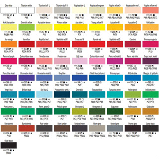 สี AMSTERDAM Acrylic 120ml. 2/8 269-316