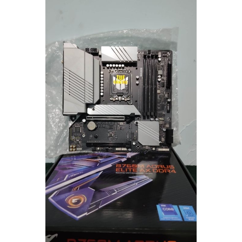 B760m AORUS ELITE AX DDR4 มือสองประกันไทย