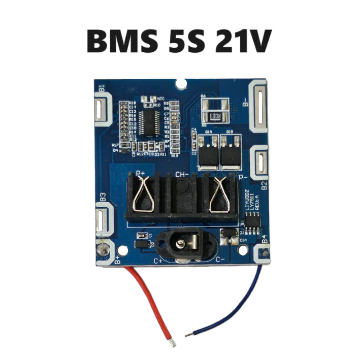 BMS Li-ion 3.7V 5S 21V 20A บอร์ดป้องกันแบตเตอรี่