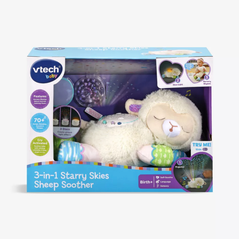 VTech Baby 3-in-1 Starry Skies Sheep Soother