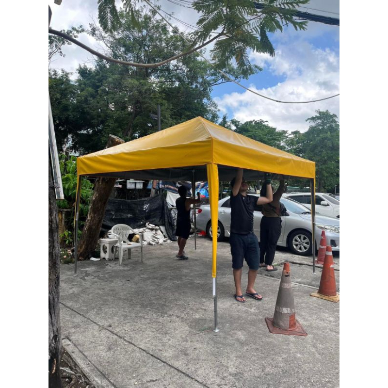 เต็นท์ประกอบ 3*3 ผ้า UV  เพิ่มความสูงขาฟรีถึง2.50 ม.