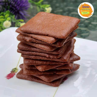 Happy Bites รสไมโล ขนมคลีนอบกรอบ สูตรไร้เนย ไม่ใส่สารกันเสีย ใช้ไข่ขาว & อัลมอนด์ Kanom Happy by Kanomdeedee